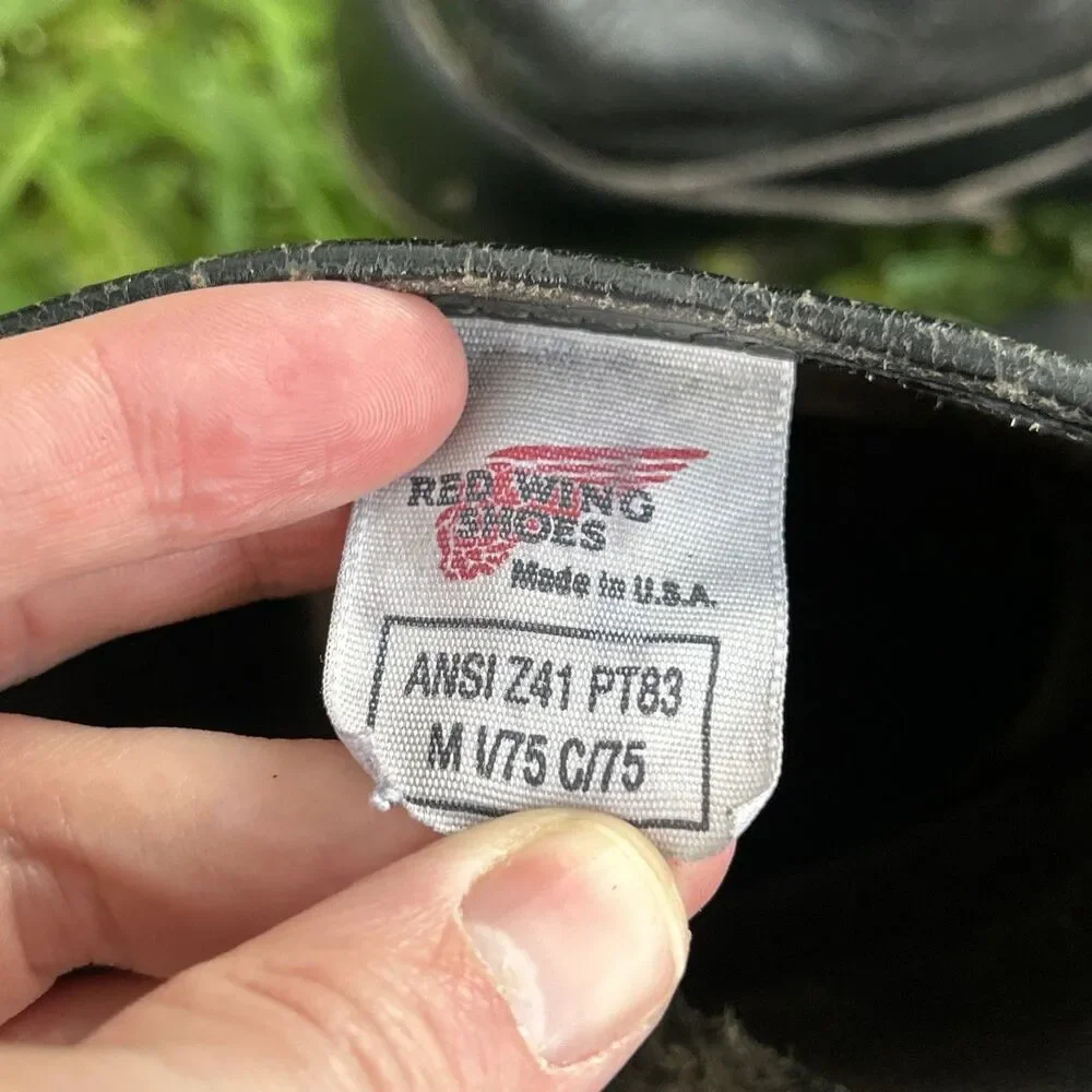 Vtg 1990 80s Red Wing PT83 2268 Engineer Boots Size 10.5 D Motorcycle